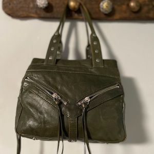 Botkier Trigger olive green satchel